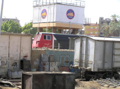 ENR, Egyptian national Railways, No 2448 at Luxor Station, June 2010